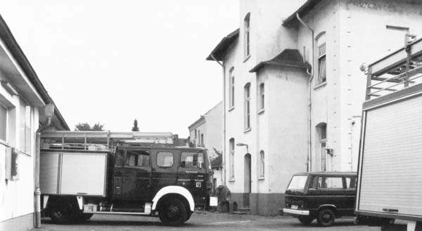 Unterkunft an der Uerdinger Straße etwa 1991